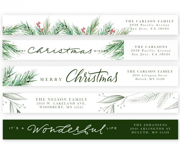 Painted Pines Address Labels